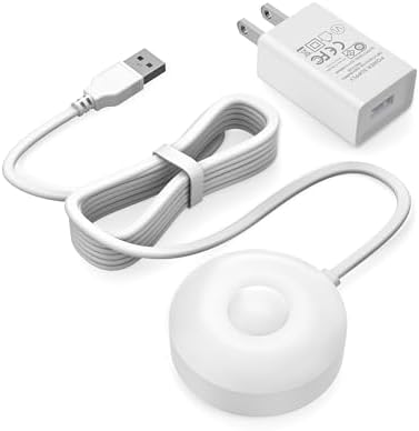 WUKUR Charger for Oral B iO Series Charging Base,Compatible with Oral B iO Electric Toothbrush 7/8/9/10 Series, Magnetic Travel Charger Base Model 3768 Power Cord(White) - Görsel 1