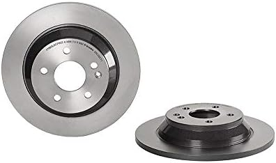 Brembo 08.C065.11 - Bremsscheibe mit UV-Lack (Set mit 2 Stück) - hinten - Görsel 1