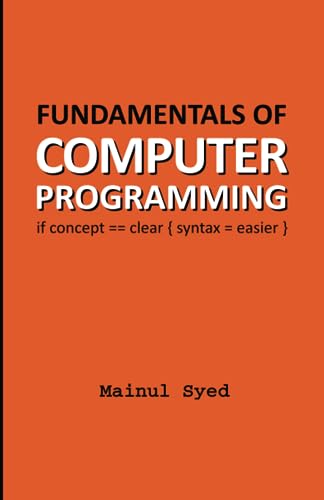 Fundamentals of Computer Programming