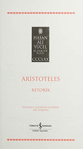 Retorik Hasan Ali Yücel Klasikler Dizisi - Görsel 4