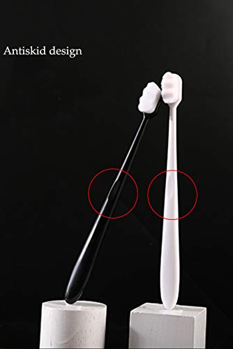 Extra Soft Toothbrush, Ultra Soft-bristled Adult Toothbrush Micro Nano 15000 Floss Bristle Good Cleaning Effect for Sensitive Teeth Oral Gum Recession - Görsel 3