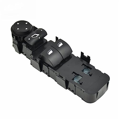 Autofenster-Steuerschalter Für Citroen C4 LC 2004 2005 2006 2007 2008 2009 2010 Cou&pe Schwarz Fenster für Schalter Spiegel Einstellung für Schalter Links Elektrischer Fensterheberschalter - Görsel 1
