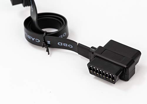 OBD II Pass-Through J1962M/F to J1962F Ribbon Splitter Cable 1 Male to 2 Female - Görsel 5