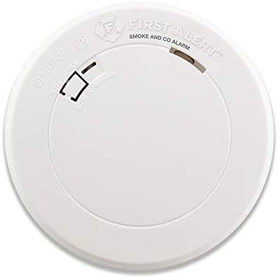 First Alert BRK PRC710 Smoke and Carbon Monoxide Alarm with Built-In 10-Year Battery , White - Görsel 1