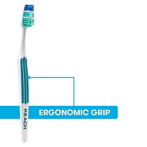 REACH Advanced Design Adult Toothbrush, Soft, 7 Count - Görsel 4