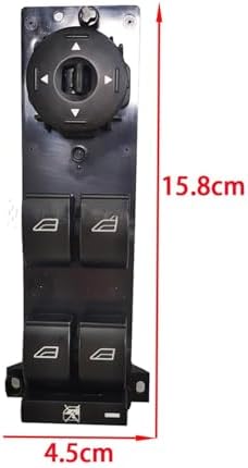 Autofenster-Steuerschalter Power Fenster Control Für Schalter Fensterheber Für Schalter Rückspiegel Taste Für Ford Für Focus 20052007 Elektrischer Fensterheberschalter - Görsel 3