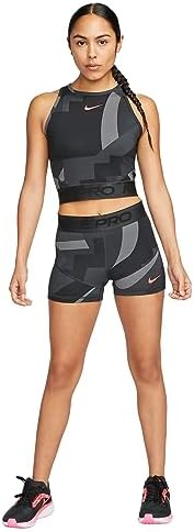 Nike Pro Dri-FIT Women's Cropped Training Tank - Görsel 5
