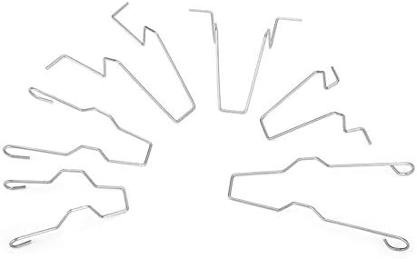 Kfz-Scheinwerferlampenhalter, 6 Stück Stahl-Scheinwerfer-Haltefederclip 5ZHSFULLKIT Ersatz für H1/H3/H4/H7 - Görsel 1