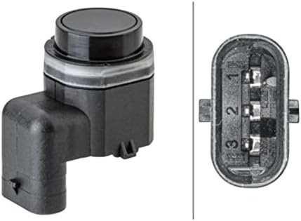 HELLA 6PX 358 141-811 Sensör, Park Yardımcısı - 3 Kutuplu - Takılı - Üzerine Boyanabilir - Sabitleme Halkalı - Görsel 2