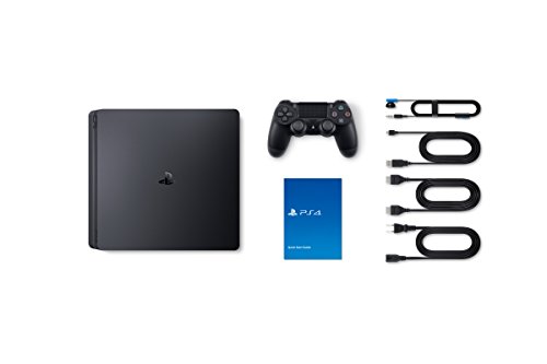 PlayStation 4 Slim 1TB Console - Black (Renewed) - Görsel 3