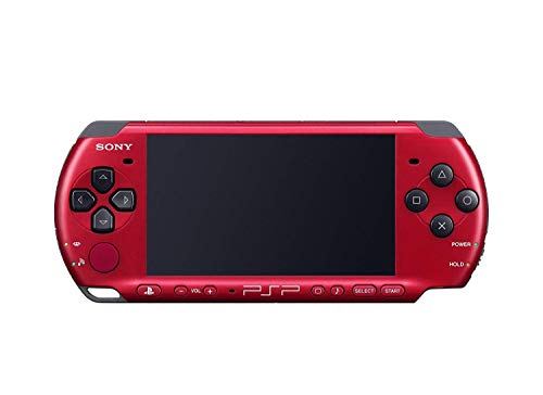 Sony Playstation Portable PSP 3000 Series Handheld Gaming Console System (Red/Black) (Renewed) - Görsel 1