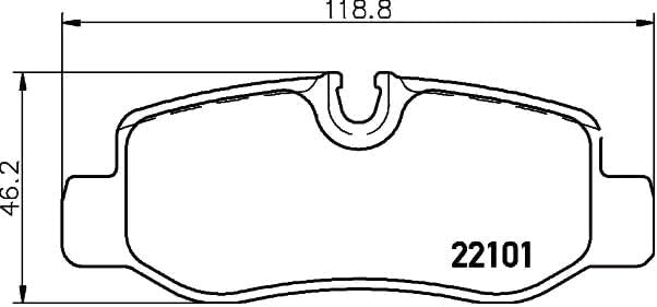 BREMBO P 50 126 fren balatası - Görsel 3