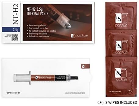 Noctua NT-H2 3.5g, Thermal Computer Paste incl. 3 Cleaning Wipes (3.5g) - Görsel 3
