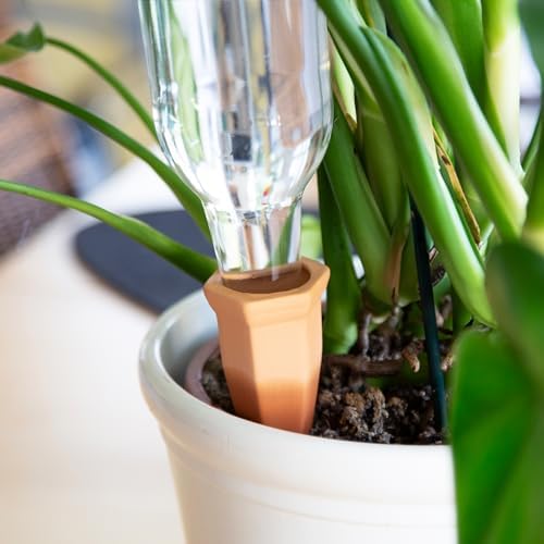 3 x su sebili, bitkiler Sabit bitkiler için sulama sistemi, 250 ml ve 1000 ml PET şişe ile sulama sistemi, 1 haftaya kadar sulama – bitki aleti OwnGrown - Görsel 3