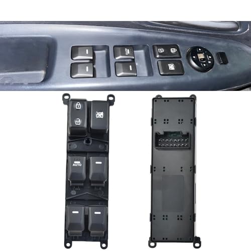 Fensterheberschalter für Kraftfahrzeuge Für Kia für Rio (4-Türer) 2012 2013 2014 2015 Vorne links elektrisch für Master Control Power Lifter Fensterschalter 93570-1W155 - Görsel 2