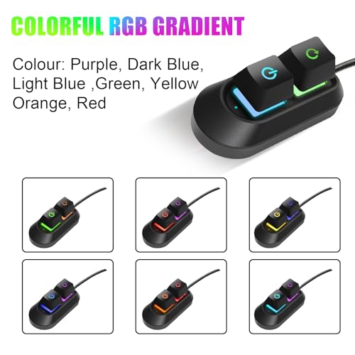 Desktop Computer Power Switch,AZMXDVP External Remote Start PC Motherboard Power On Off Reset Switch Button Extension Cable-M30 - Görsel 5
