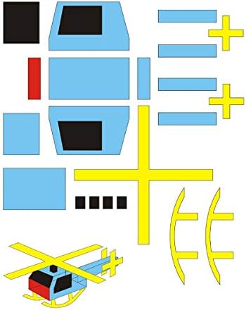 20 Sheets 3D Printer Drawing Molds Paper Stencils for 3D Printing Pen, 40 Patterns and a Clear Plate Set - Görsel 7