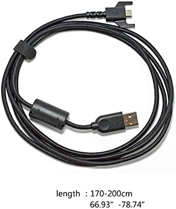USB Line 2m USB Keyboard Cable Wire Replacement Repair Parts for GPRO X Mechanical Gaming Mechanical Keyboard Keyboard Line - Görsel 7