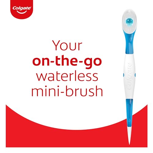 Colgate Max Fresh Wisp Disposable Mini Travel Toothbrushes, Peppermint, 24 Count (Pack of 4) - Görsel 2