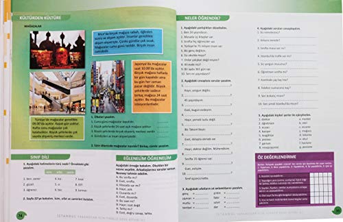 Istanbul A1 Turkish Language Course Book Set Beginner Level with Workbook - Görsel 6