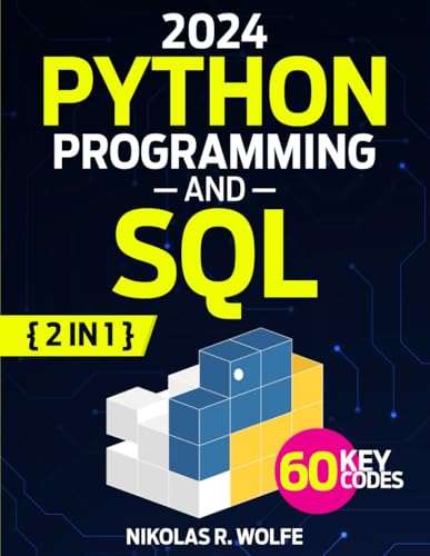 Python Programming and SQL 2-in-1 Comprehensive Guides, Essential Skills from Zero to Professional with Coding Crash Course, Exercises, and Career-Building Projects - Görsel 1