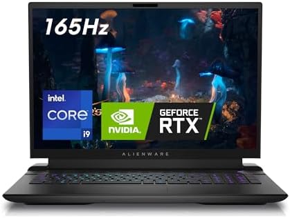 Alienware m18 R2 Oyun Dizüstü Bilgisayarı - 18" QHD+ 165Hz, Intel Core i9-14900HX, 32GB RAM, 1TB SSD, NVIDIA GeForce RTX 4080, Windows 11 Home, Alman AlienFx RGB arkadan aydınlatmalı klavye, koyu