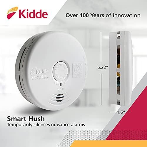 Kidde Smoke Detector & Carbon Monoxide Detector Combo with 10-Year Battery - Görsel 3