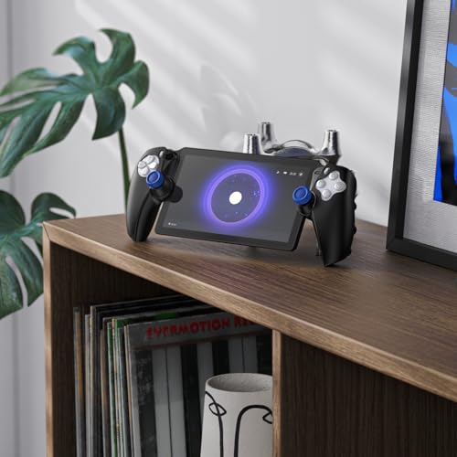 YUANHOT Protective Case for Playstation Portal,PS Portal Consoles Grip Cover Protector with Thumb Grips,Handheld Scratch Resistant Case Game Accessories Kit for Playstation Portal Remote Player - Görsel 2