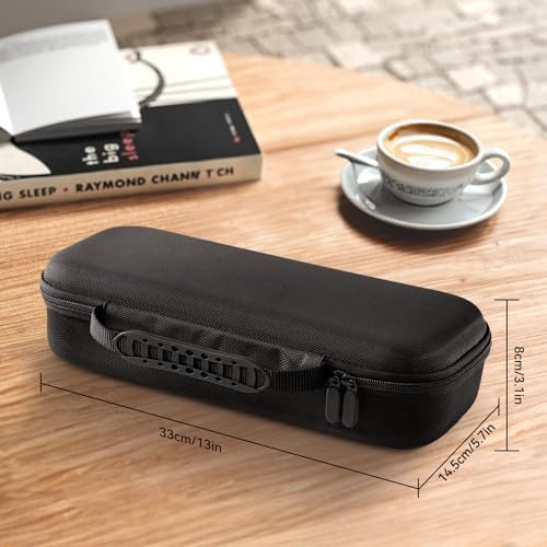 T Tersely Hard Shell Carrying Case for PlayStation Portal Remote Player - with Game Disc Storage, Data Cable Storage, and Protective Outer Cover - Görsel 2