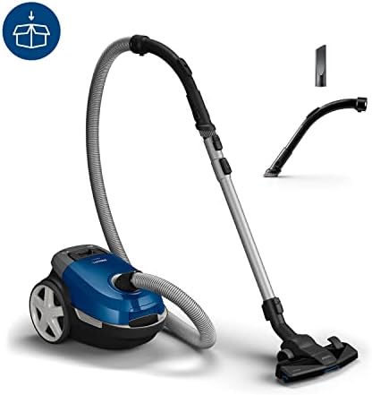 Philips XD3110/09 Toz Torbalı Süpürge, Alerji Dostu, 9 m Kablo, Triactive Başlık, Hafif ve Kompakt - Görsel 2