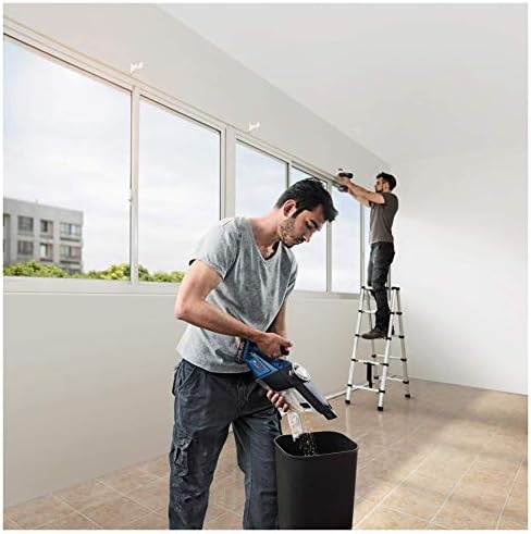 Bosch Professional GAS 18V-1 Akülü Süpürge (18 Volt, SOLO, Hazne hacmi 0,7 lt) - Görsel 4