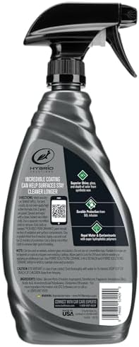 Turtle Wax 53409 Hybrid Solutions Ceramic Spray Coating, Incredible Shine & Protection for Car Paint, Extreme Water Beading, Safe for Cars, Trucks, Motorcycles, RV's & More, 16 oz. - Görsel 2