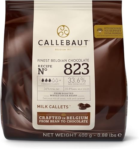 Callebaut 823 sütlü çikolata 400 g - Görsel 1