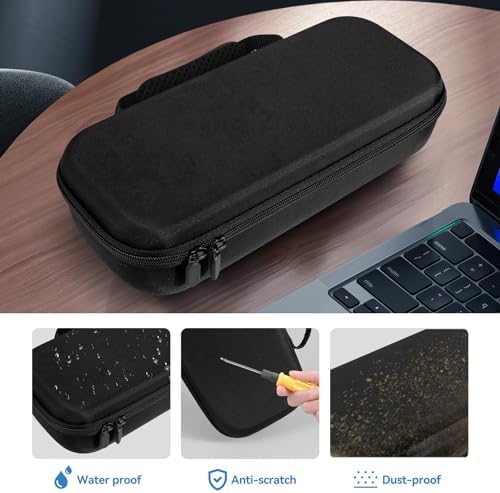 T Tersely Hard Shell Carrying Case for PlayStation Portal Remote Player - with Game Disc Storage, Data Cable Storage, and Protective Outer Cover - Görsel 5