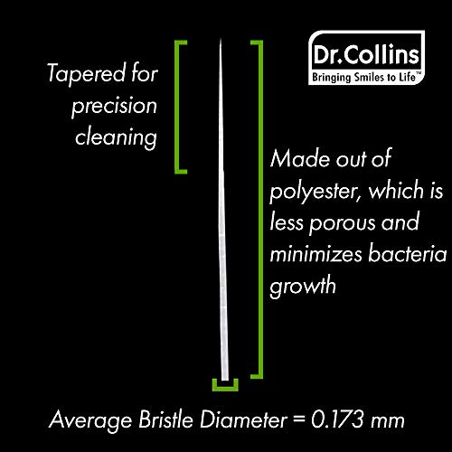Dr. Collins Perio Toothbrush, (colors vary) 3 Count (Pack of 1) - Görsel 4