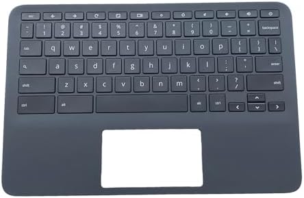 Replacement for HP Chromebook 11 G8 EE Laptop Upper Top Cover Case Palmrest Keyboard Assembly Part L90339-001 - Görsel 1