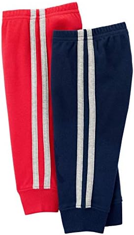 Simple Joys by Carter's Unisex Babies' Cotton Pants, Pack of 4 - Görsel 2