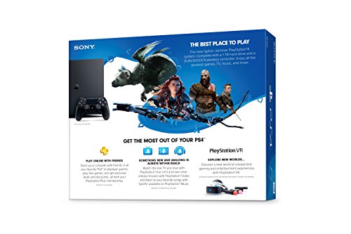 PlayStation 4 Slim 1TB Console - Black (Renewed) - Görsel 5