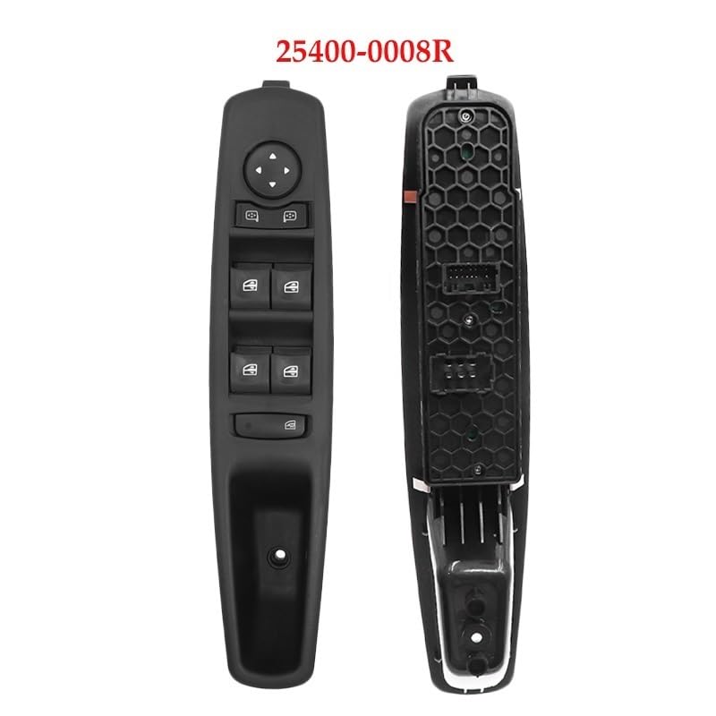 Autofenster-Steuerschalter Für Renault Fluence L30 für Megane für Laguna MK3 2008-2016 25400-0008R 809610016R Vorne Links für Master Fenster für Schalter Elektrischer Fensterheberschalter(25400-0008R) - Görsel 2