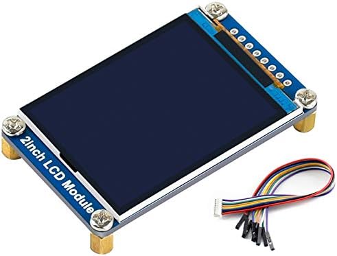 waveshare General 2inch IPS LCD Display Module 240×320 Resolution 2.0inch Monitor Embedded Controller RGB, 262K Color Display Color LED Backlight ST7789 Driver SPI Interface - Görsel 6