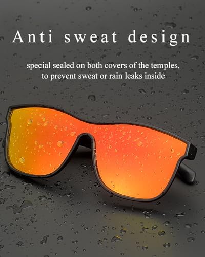Smart Glasses,Bluetooth Sunglasses for Men Women with Speakers,Polarized Lenses,Touch/Voice Assistant - Görsel 6