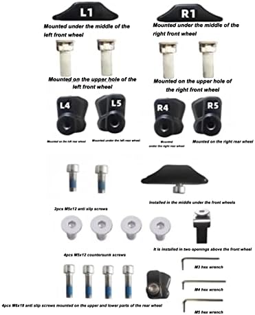 Model Y Sporty Wheel Hub için, 4 Adet Kırmızı, Sarı, Disk Fren Kaliperi Koruyucu Kapak, 40,5 cm / 20 İnç Tekerlek Göbeği, Model Y 2017-2023 (Kırmızı) - Görsel 2