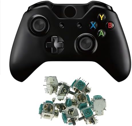 12 Packs Controller 3D Analog Joystick Thumb Sticks Replacement Repair Parts (Competible with X-One, XElite, PS4) - Görsel 4