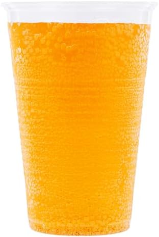 HEKU 30450, 50 Tek kullanımlık bardak, şeffaf, 0,5l, PP - Görsel 4