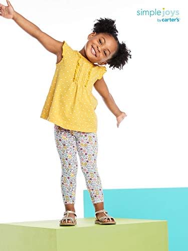 Simple Joys by Carter's baby-girls 3-piece Playwear Set - Görsel 2