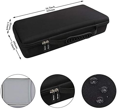 Aproca Hard Storage Carrying Travel Case, for Canon PIXMA TR150 / iP110 Wireless Mobile Printer (Black) - Görsel 6