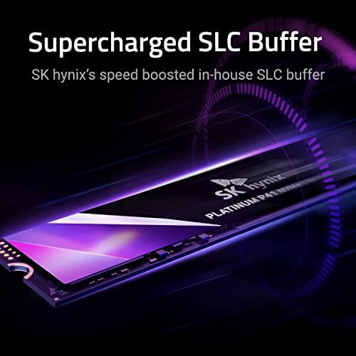 SK hynix Platinum P41 2TB PCIe NVMe Gen4 M.2 2280 Internal Gaming SSD, Up to 7,000MB/S, Compact SSD Form Factor - Solid State Drive with 176-Layer NAND Flash - Görsel 5