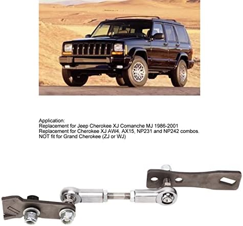 Dağıtım kutusu bağlantı seti, Cherokee XJ Comanche MJ 1986-2001 için, paslanmaz çelik dağıtım kutusu için araç yedek bileşenleri, - Görsel 5