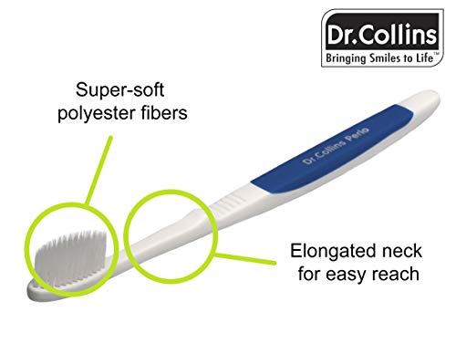 Dr. Collins Perio Toothbrush, (colors vary) 3 Count (Pack of 1) - Görsel 3