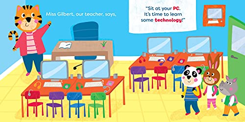STEAM Stories Computer Time (First Technology Words) First Technology Words - Görsel 3